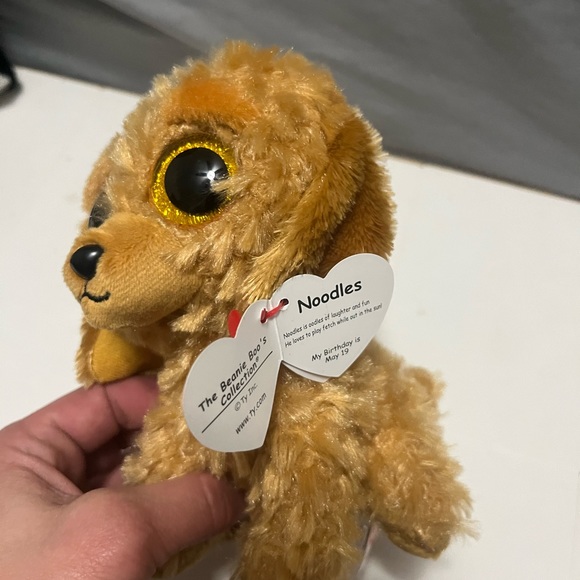 Ty Beanie Boos Noodles The Golden Doodle NWT - Picture 2 of 2